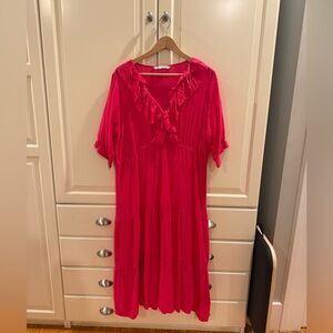 Zara Pink Maxi Dress